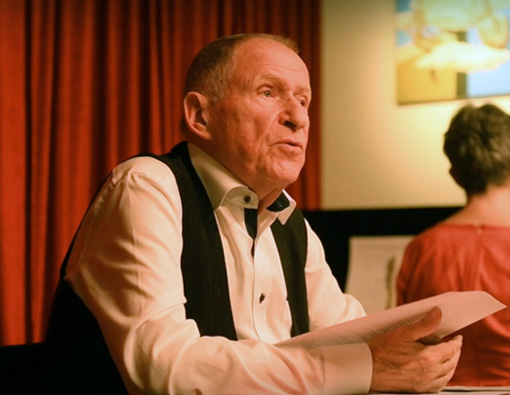 Buchvernissage, Porträt Peter Schweiger